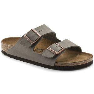 Birkenstock Arizona Stone BirkiBuc UNISEX SANDAL